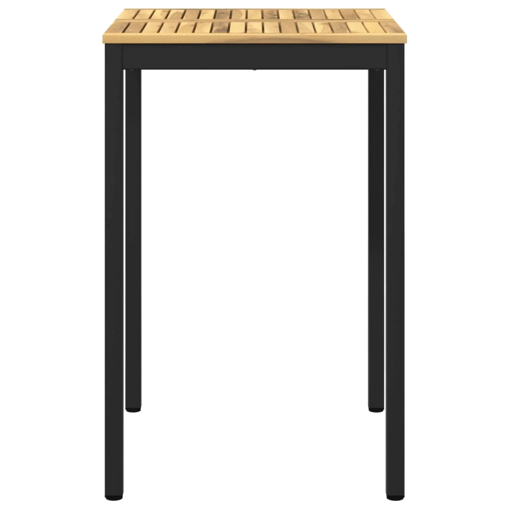 Tavolo Bar da Giardino Bianco e Nero 70 x 68,5 x 105 cm 901774