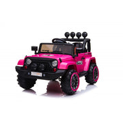 Macchina Elettrica per Bambini Fuoristrada Adventure 12V con Telecomando Fucsia