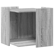 Mobiletto per lettiera per gatti in legno ingegnerizzato Sonoma grigio 02_0043334
