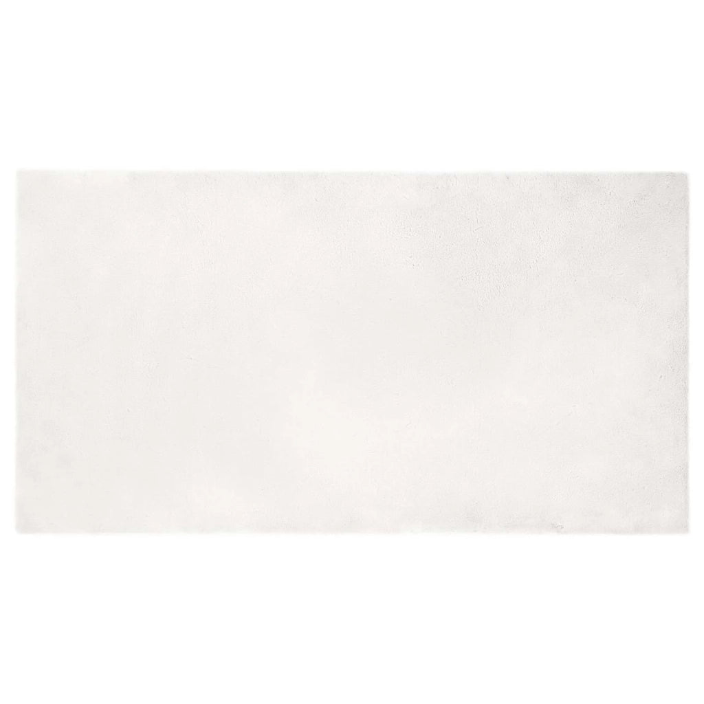 Tappeto antiscivolo in sintetica di coniglio OLITE Bianco 42021610