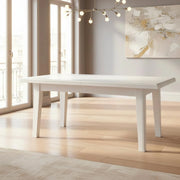 Tavolo allungabile Ligure 180 cm. colore laccato bianco opaco