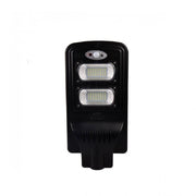 Trade Shop - Lampione Solare Faro Led 40w Luce Fredda 6500k Pannello Integrato Ip65 So-40w-ss -