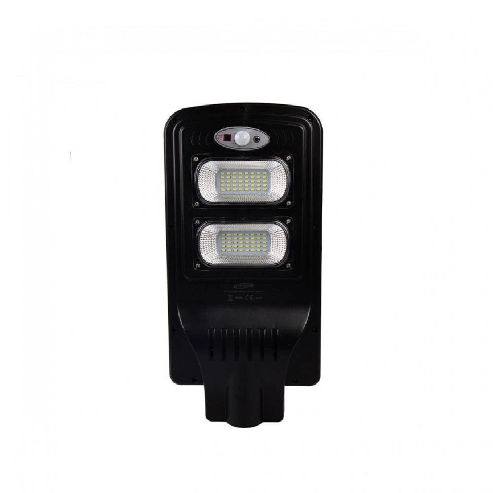 Trade Shop - Lampione Solare Faro Led 40w Luce Fredda 6500k Pannello Integrato Ip65 So-40w-ss -