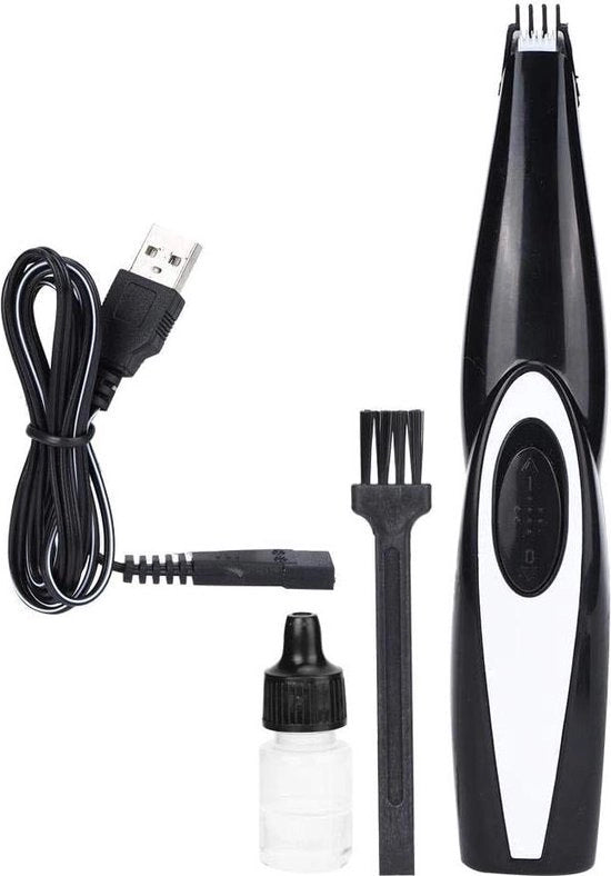Tondeuse elettrica portatile per animali domestici - Pedicure professionale mini per animali domestici, strumento per il taglio dei piedi silenzioso - Adatto per piccoli spazi, taglio dei capelli per animali domestici