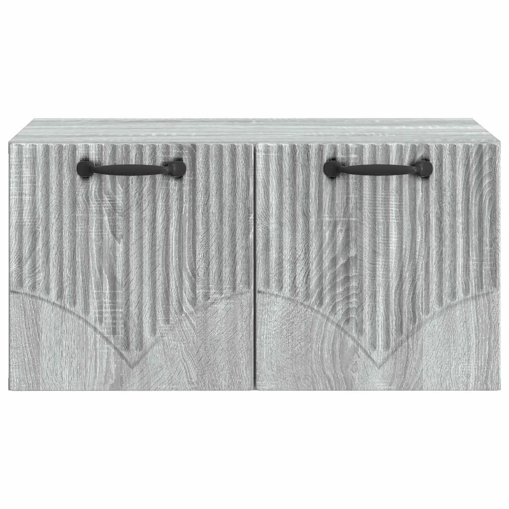 Mobile Porta TV da Muro Grigio Sonoma 59,5 x 41 x 30 cm