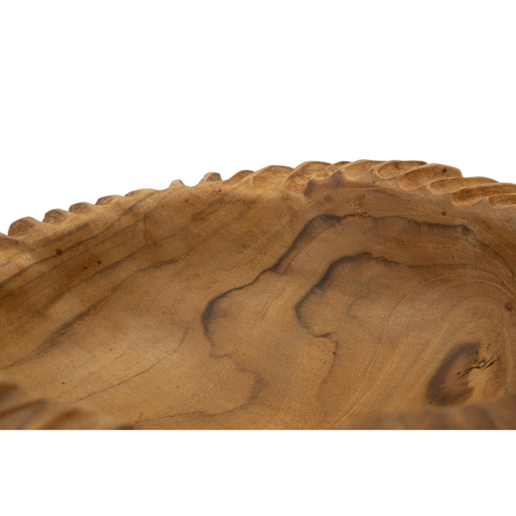 Vassoio Natura 16, Marrone, Legno, 32x32x11 cm