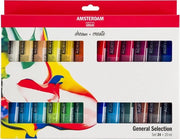 Set di Acquaragia Standard per Principianti - Set di Mescolamento di Colori - 24 pezzi - 20 ml