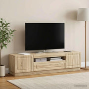 Mobile TV LED Rovere Sonoma Legno ingegnerizzato 897787