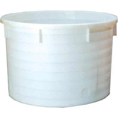 MASTELLONE TONDO BIANCO ICS  LDPE LT 240 CM 96 H.CM 43
