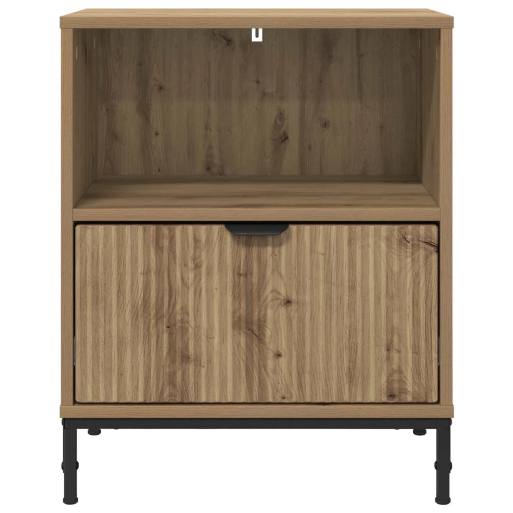 Armadio da Notte rovere artigianale 49 x 36 x 61 cm 883492