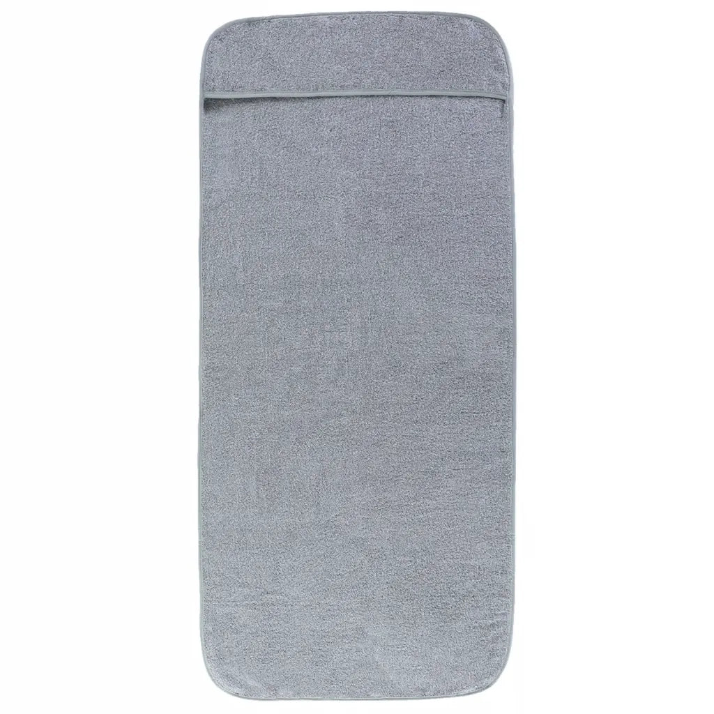 Asciugamani da Spiaggia 2 pz Grigi 75x200 cm in Tessuto 400 GSM CFW8773638