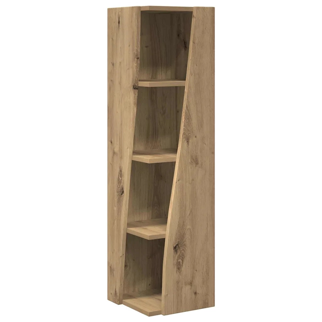 Mobile angolare Rovere artigianale 27,5x27x102cm