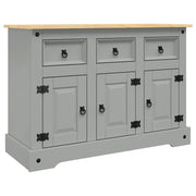 Corona 112 x 43 x 78 cm in legno massello di pino grigio 02_0031747