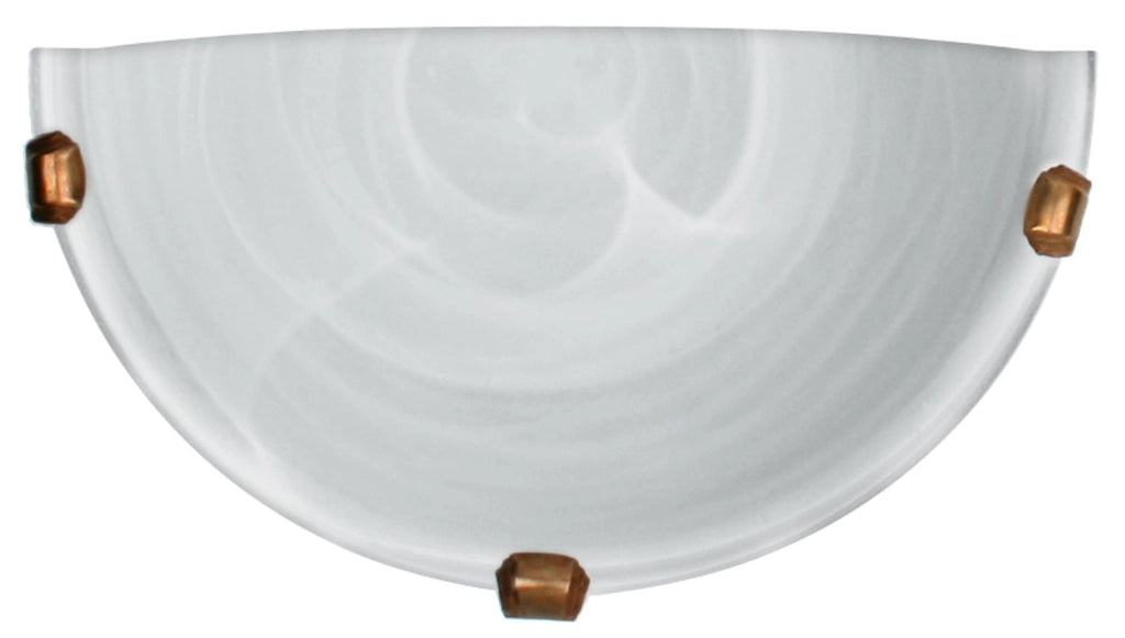 Plafoniera Candellux DUNA 11-38688 ottone bianco E27 30cm