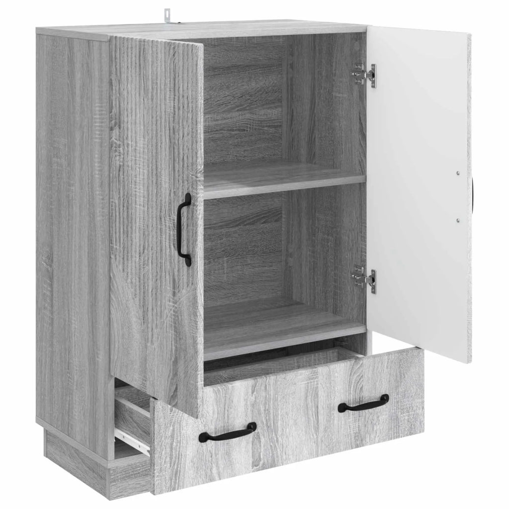 Credenza Grigio Sonoma 66 x 34,5 x 92 cm Legno ingegnerizzato