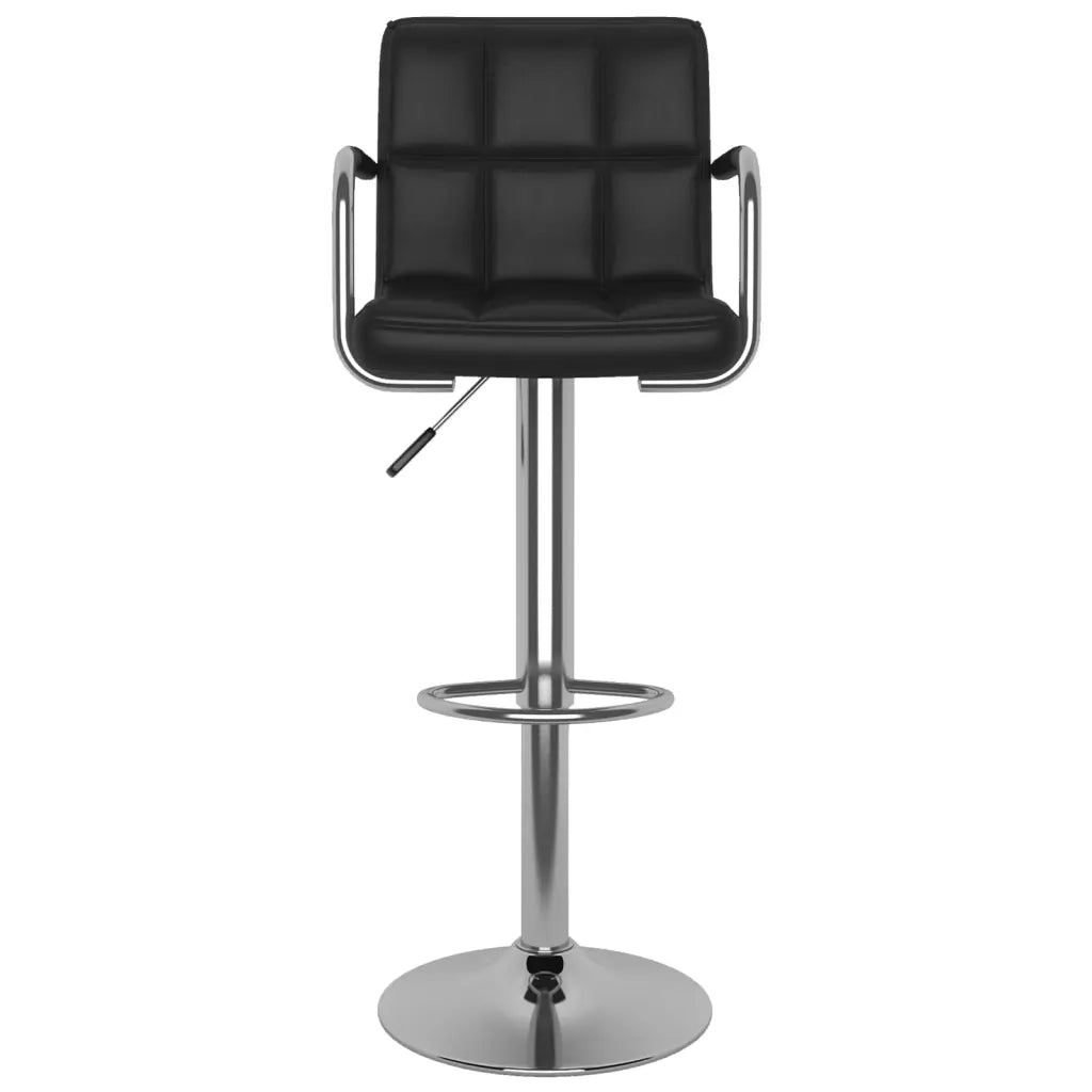 Sgabelli da Bar 2 pz Neri in Similpelle  cod mxl 58304