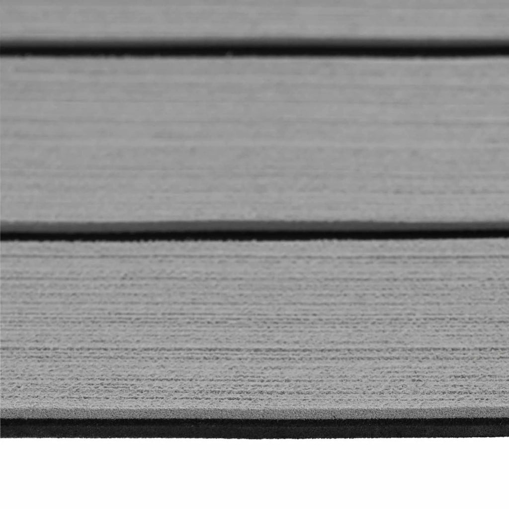 Tappetino per Barche Grigio Chiaro e Nero 240 x 60 cm EVA