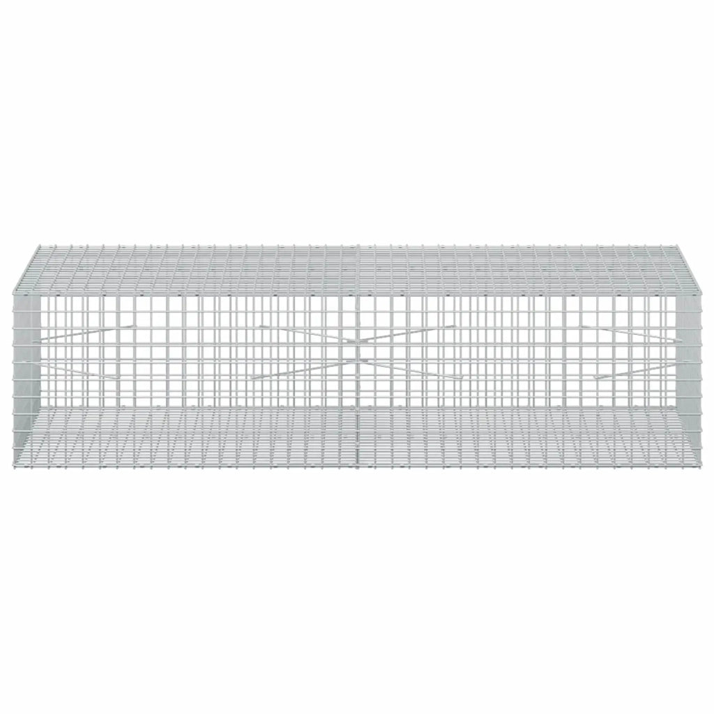 Gabion con Filo da 3,5 mm e Maglia da 5x5 cm 200x100x50 cm 3462406