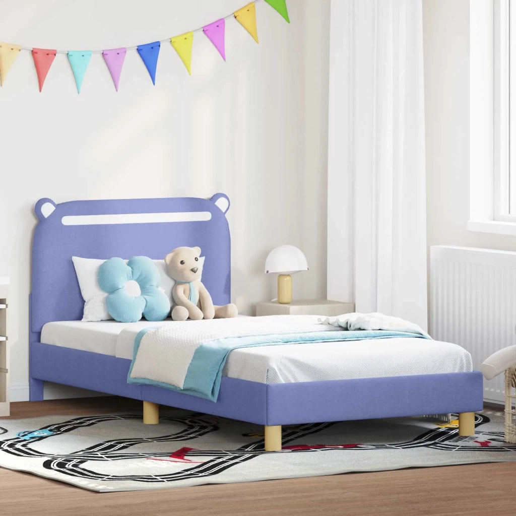 Struttura letto bambini con testata-Giroletto per bambini Blu jeans 80 x 200 cm 619578