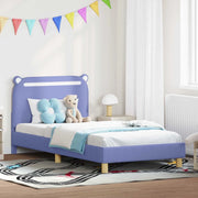 Struttura letto bambini con testata-Giroletto per bambini Blu jeans 80 x 200 cm 619578