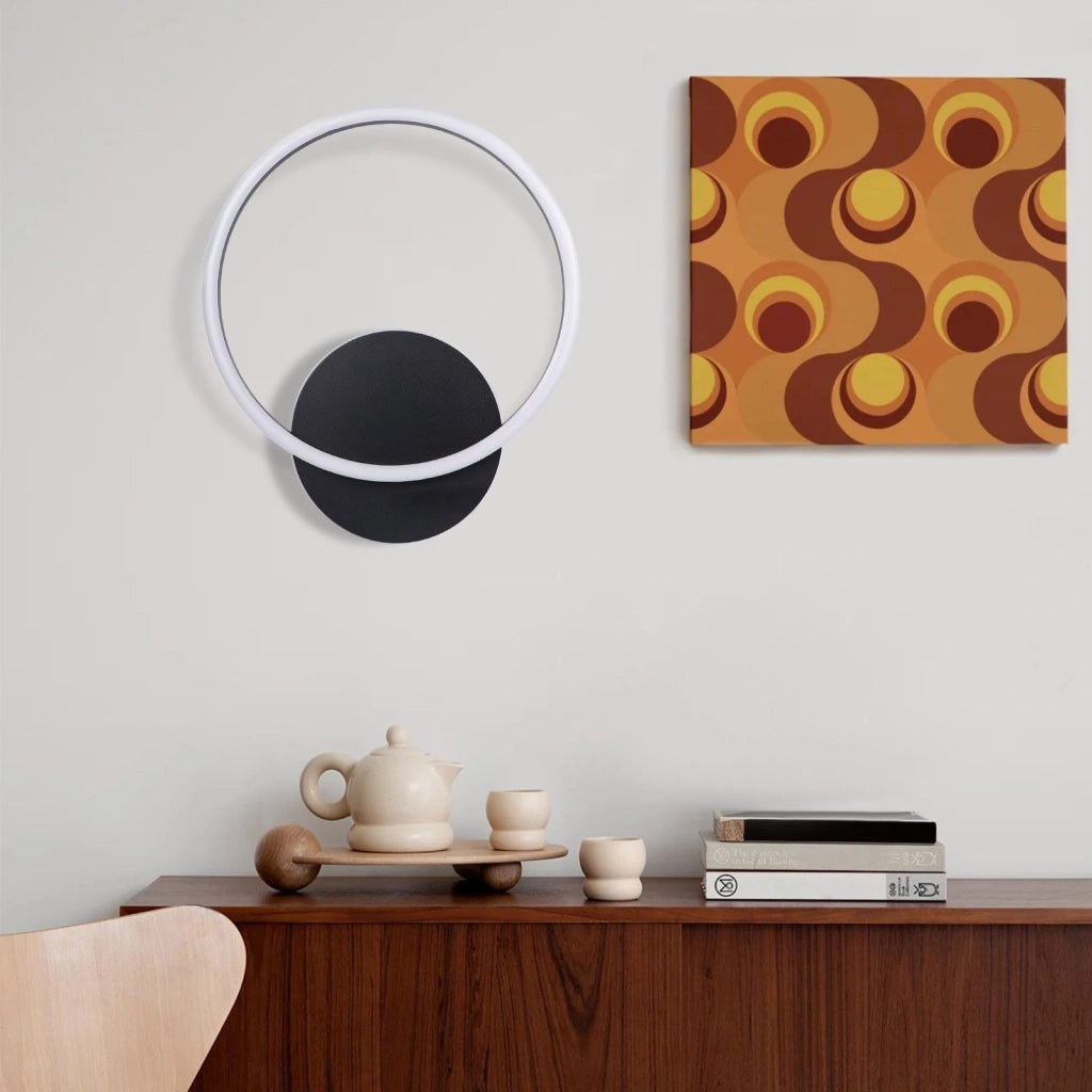 ZMH Lampada da soffitto plafoniera LED moderna 24W metallo 3000K per cucina corridoio