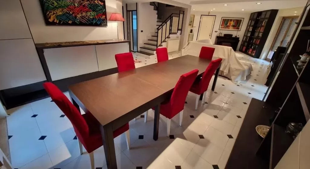 Tavolo in moro wengÉ allungabile 160 cm - Mobili 2G