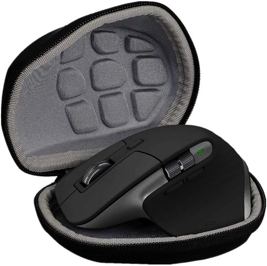 Borsa di trasporto impermeabile - resistente allo shock - portatile - con cinghia - con strato EVA/Nylon - con cinturino - ideale per mouse Logitech MX Master 3/2S - borsa per mouse