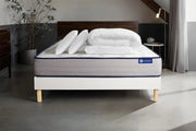 Pacchetto letto completo - Materasso 140x200cm + Box spring con doghe (kit) + 2 cuscini + Piumino - Actiflex Form