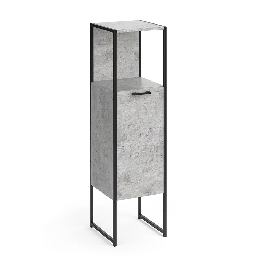 Vicco Mobiletto bagno Calcestruzzo 33 x 120.4 cm