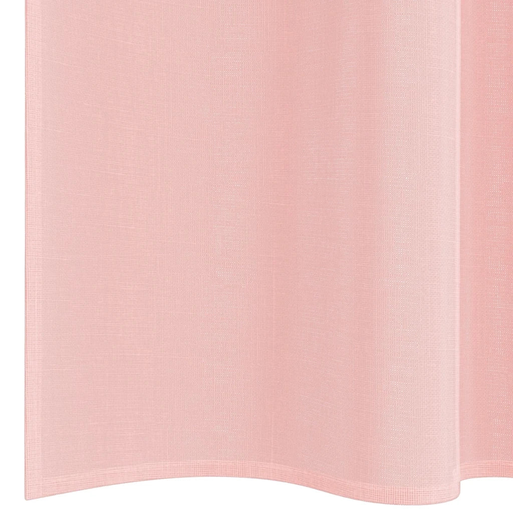Tende in Voile con Tasche per Aste 2 pz Rosa 4102199