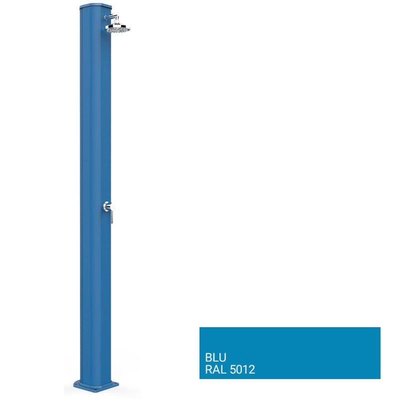 Doccia solare per piscina BIG JOLLY 40 LITRI, in alluminio - Doccia Solare Per Piscina Big Jolly 40 Litri, In Alluminio Colore Blu