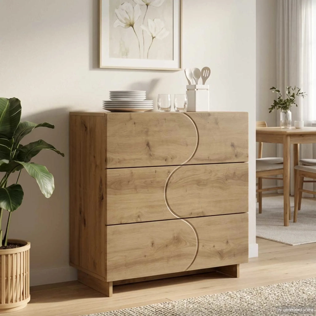Credenza Rovere Artigianale 70 x 38 x 75 cm 8011530