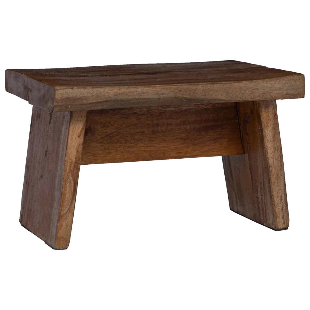 Pouf Naturale 29 x 20 x 17 cm Legno di Mogano 42012396