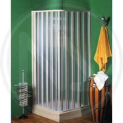 BOX DOCCIA 2 LATI APERTURA LATERALE VENERE H.185 - LATO 100/80 ARREDO BAGNO