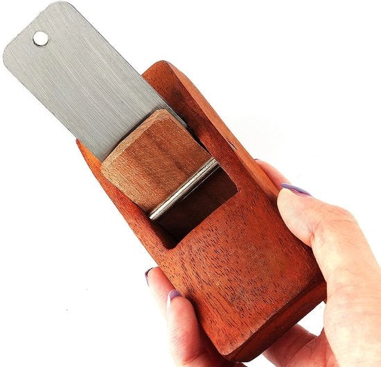 Scaletta per legno Mini - Attrezzi per lavorazione del legno - Scaletta miniaturizzata - Scaletta per legno - Profondità di taglio regolabile - Materiale di alta qualità per legno - Scaletta per legno con snodo