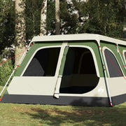 Tenda Familiare a Cupola 8 Persone-Tenda da campeggio Verde a Rilascio Rapido