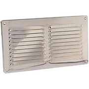 Griglia in alluminio 250x140 mm con rete vecamco 9695-804-600