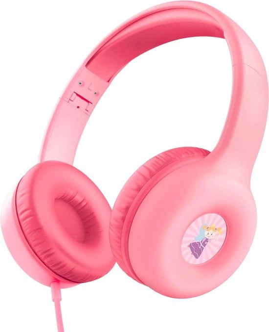 Cuffia per bambini con cavo - Cuffia per bambini - Cuffia per la testa con cavo - Volume sicuro - Scuola - Tablet - Laptop - Viaggi - Ascolto della musica