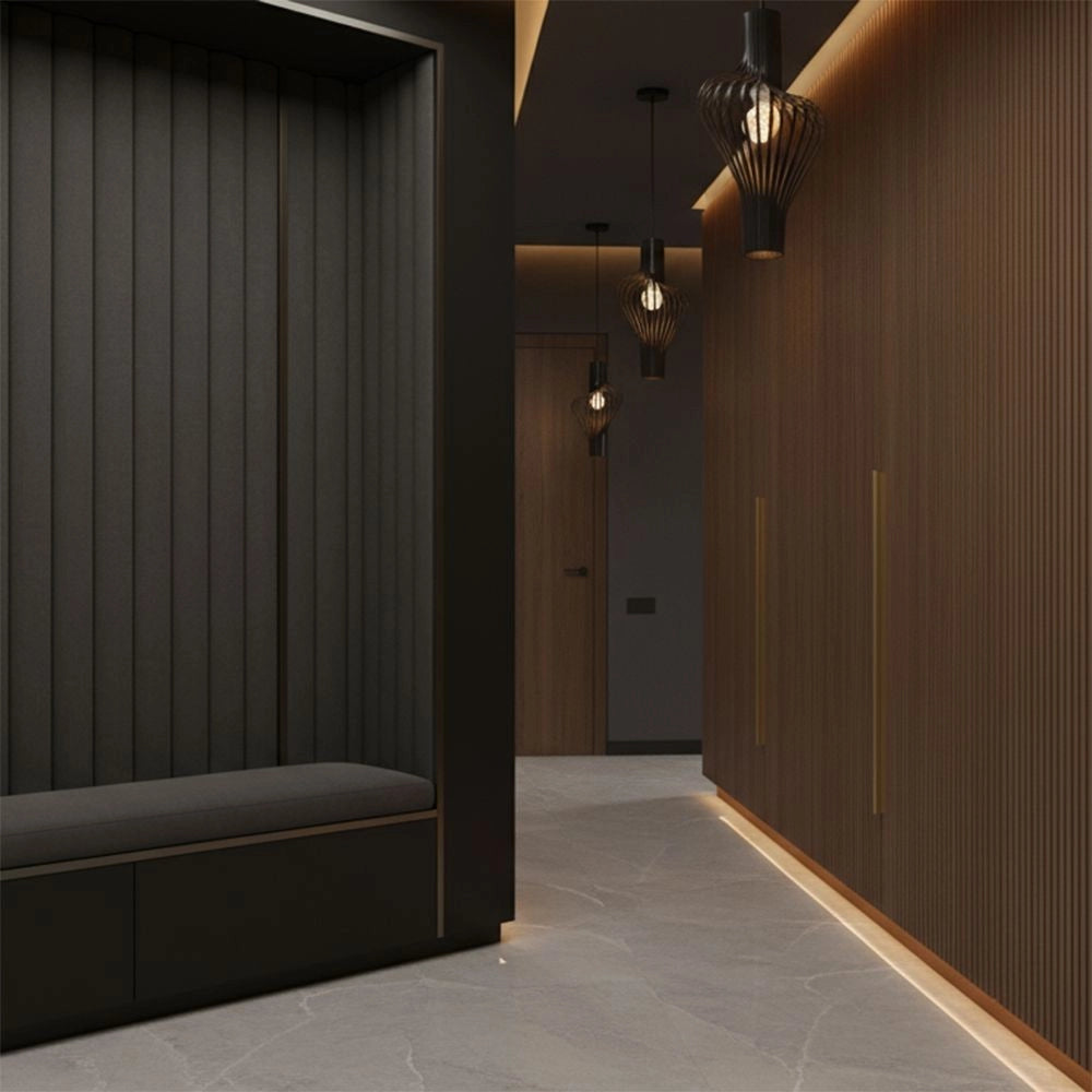 Lampada Da Soffitto Geometrico Nero APP484-1CP