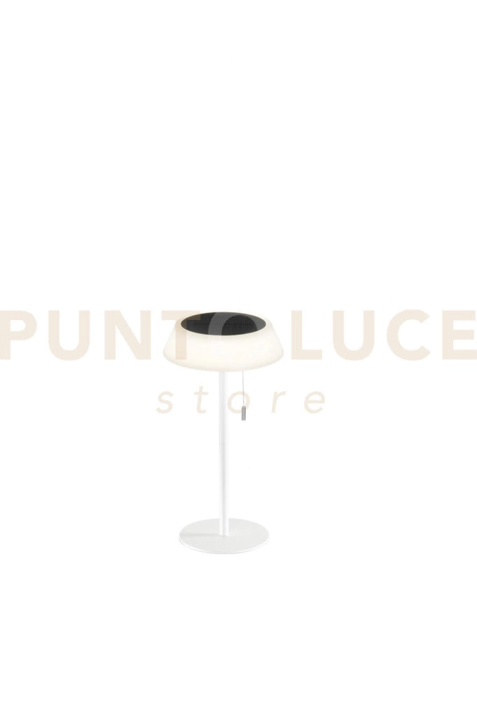 LAMPADA DA TAVOLO SOLARE RICARICABILE LED JIN BIANCA 1,2W 3000K 112LM DIMMERABILE IP54 D170XH320MM