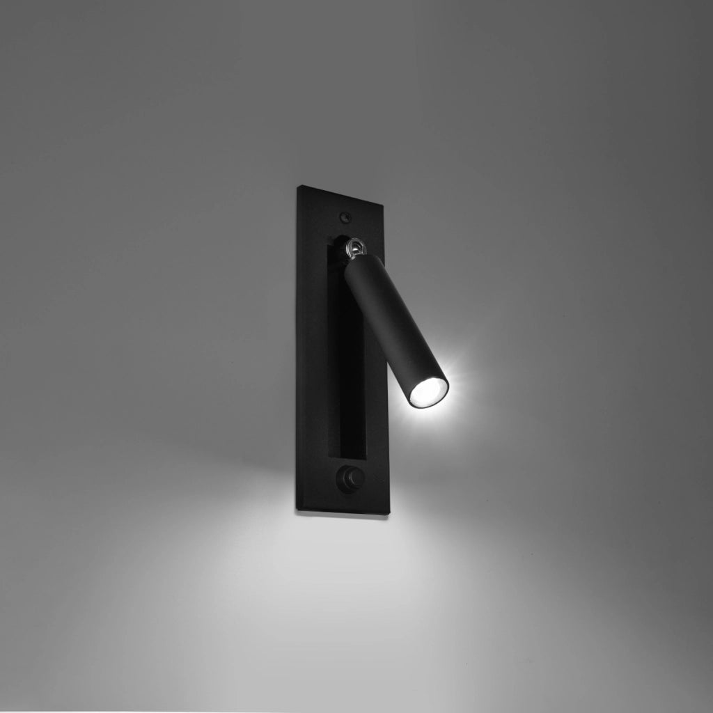 Lampada da parete ENIF nero