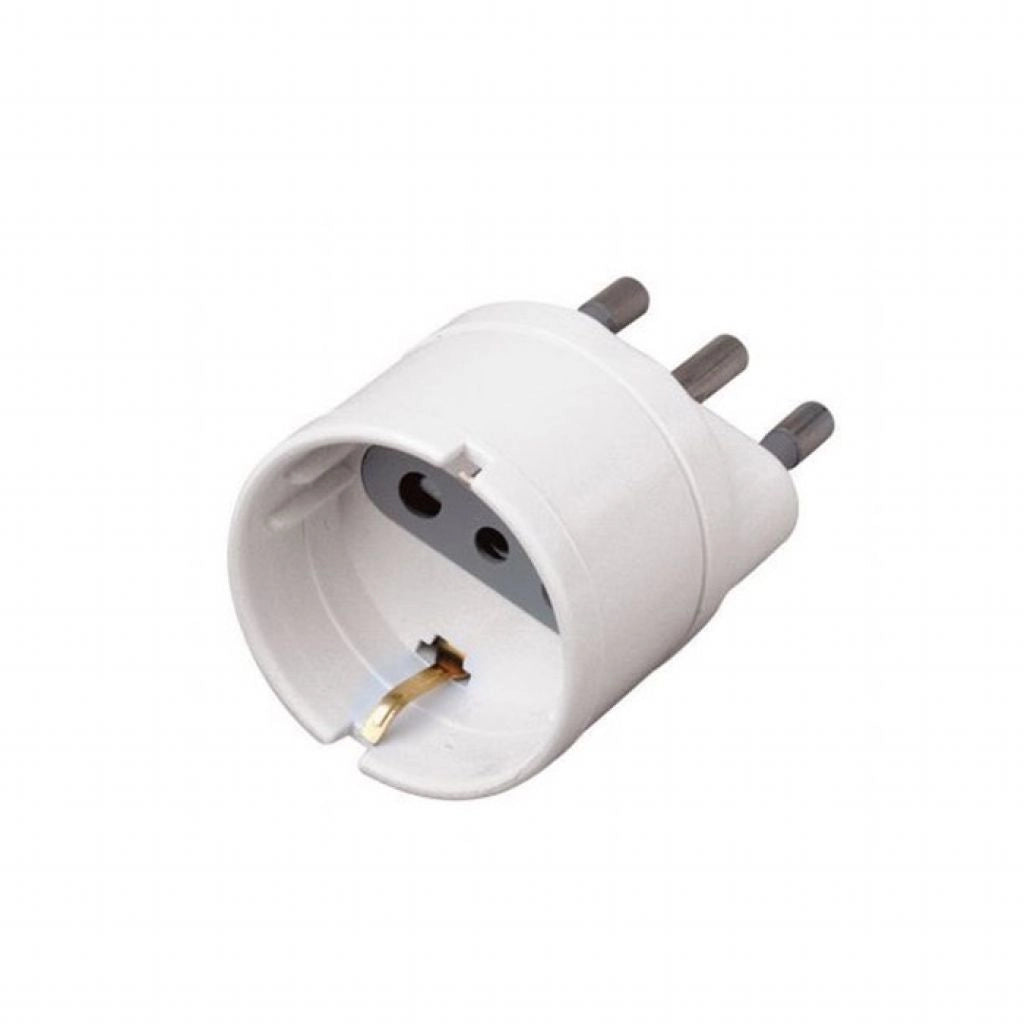 Adattatore Spina 16a preda 2p+t 10a schuko
