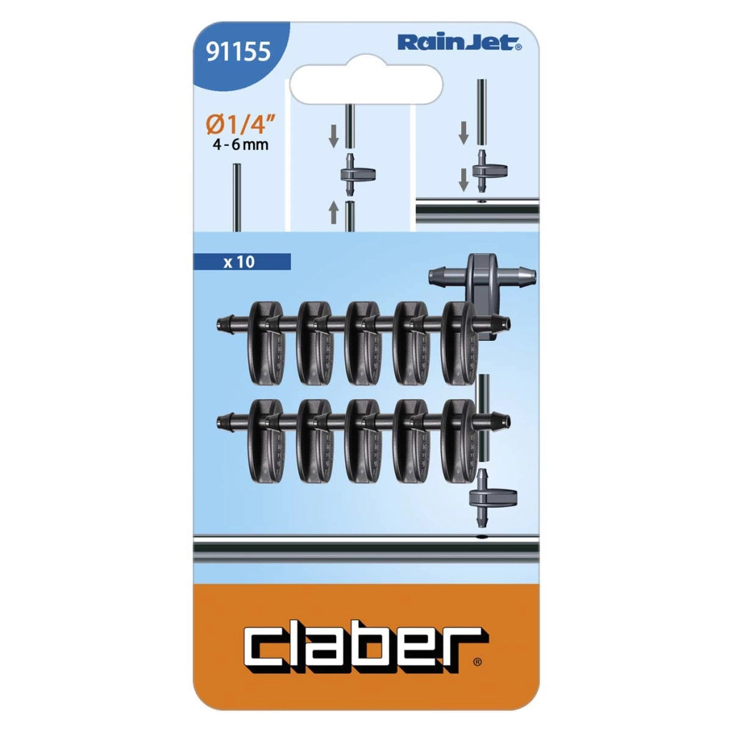 MANICOTTO PORTAGOMMA MICROTUBO SELF CLABER - RAINJET 91155 1/4 CF=PZ 10- 13 confezioni