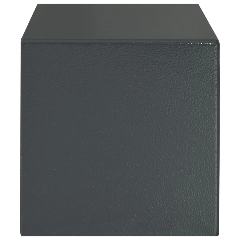 Cassaforte elettronica digitale con blocco per impronte digitali 20x31x20 cm in acciaio