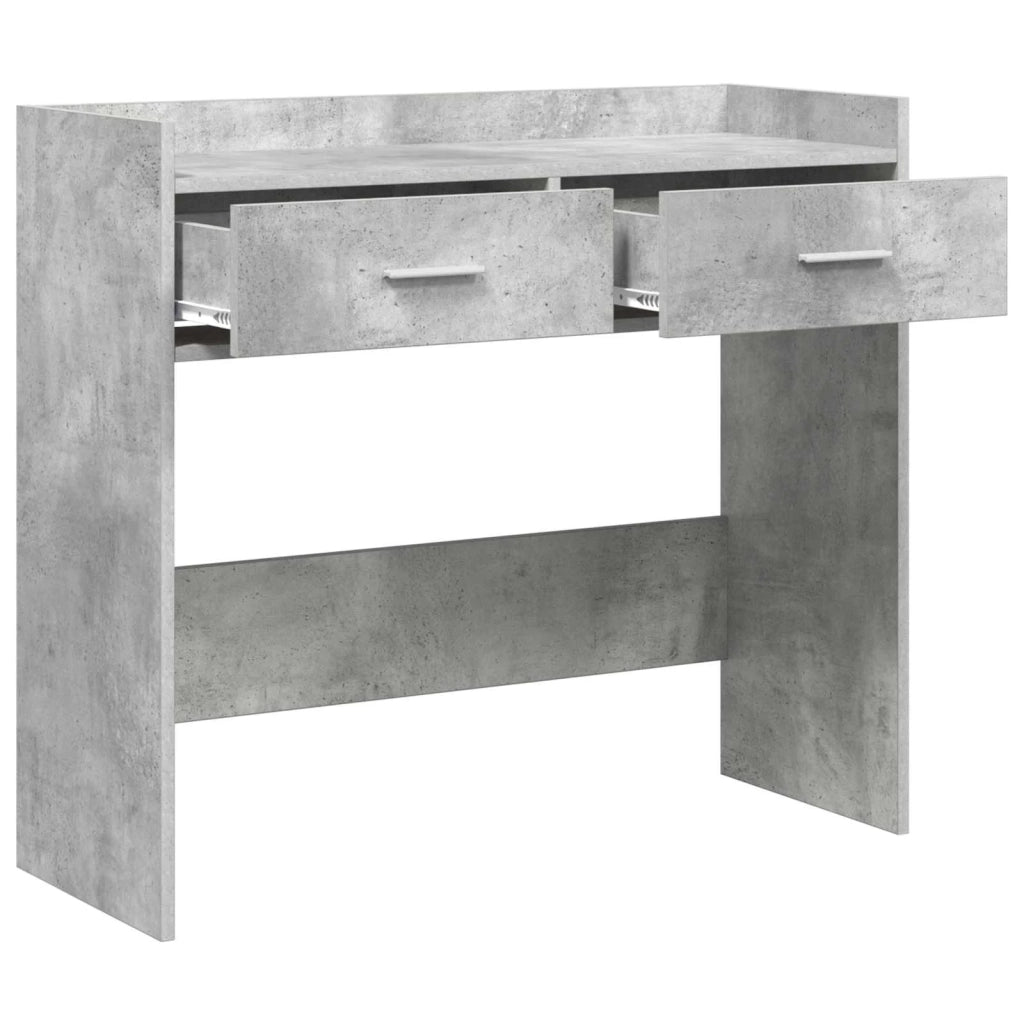 Tavolo consolle Grigio Cemento 90 x 35 x 80 cm 8011302