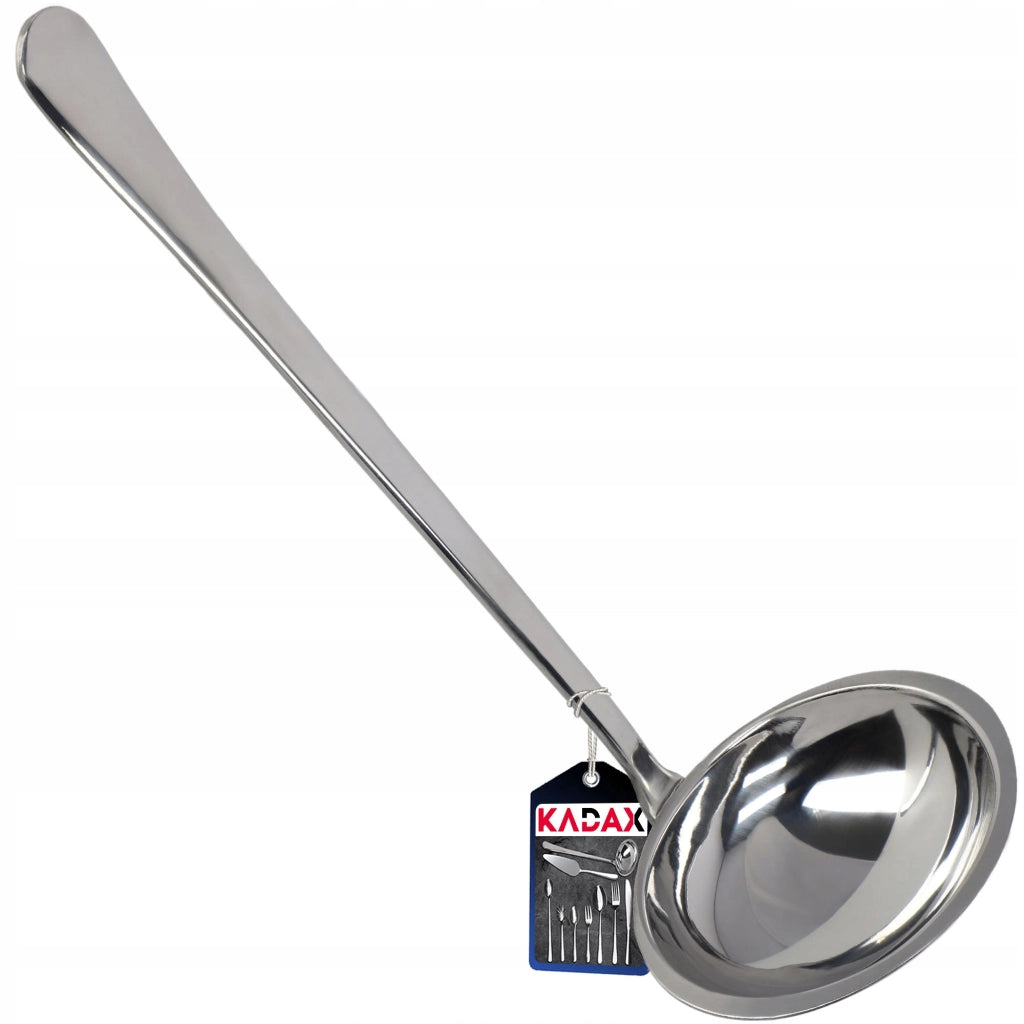 Mestolo KADAX, mestolo per zuppa, mestolo per salse, mestolo in acciaio inox