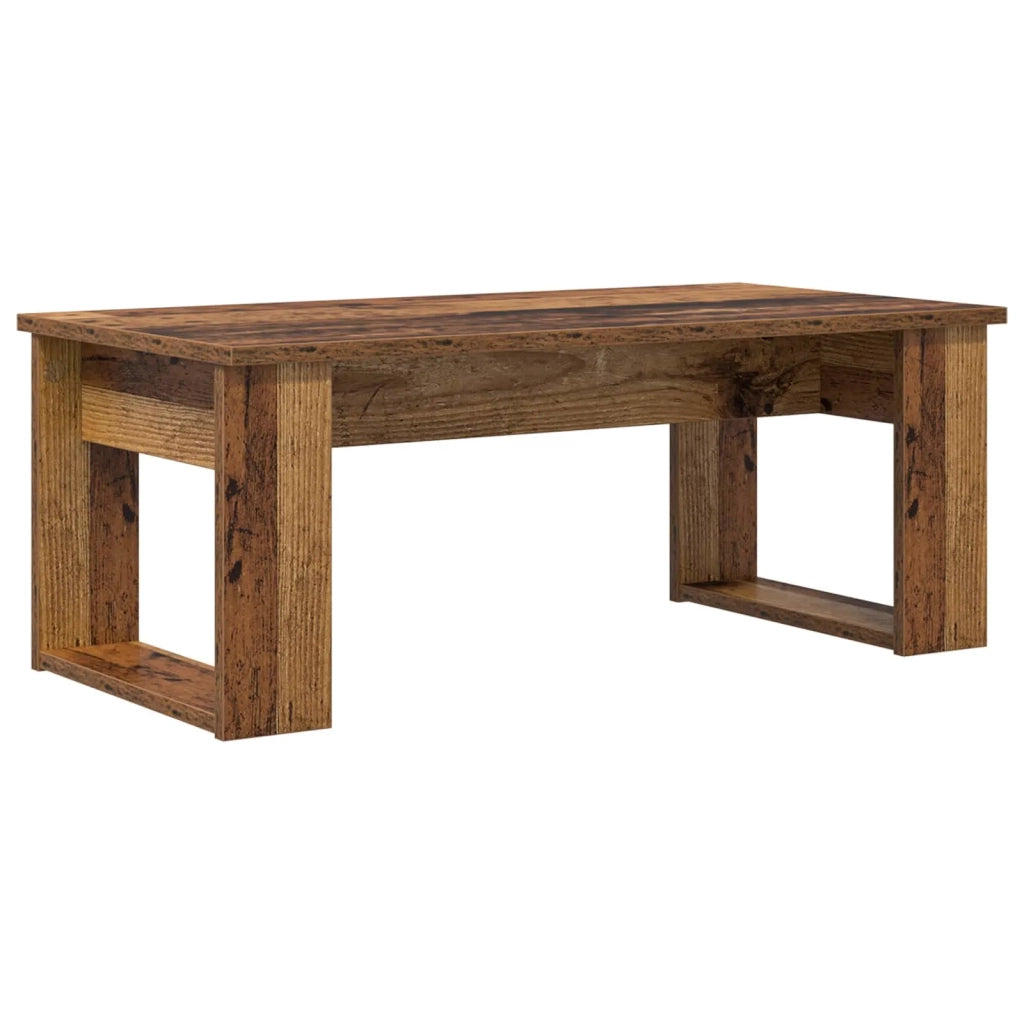 Set di Tavolini da Caffè 2 pcs Legno vecchio Legno multistrato 8000138