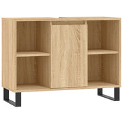 Mobile da Bagno | Armadio da bagno Rovere Sonoma 80x33x60 cm in Legno Multistrato