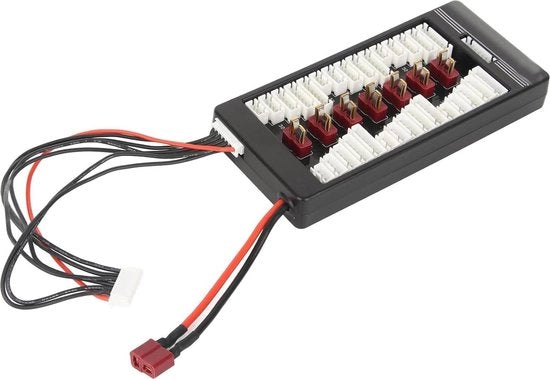 Caricabatteria per batterie LiPo 80A con carta di ricarica in parallelo con compensazione.