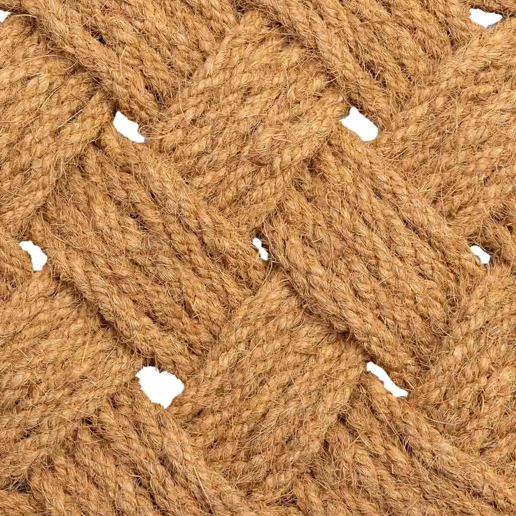 Zerbino in fibra di cocco marrone 60x40